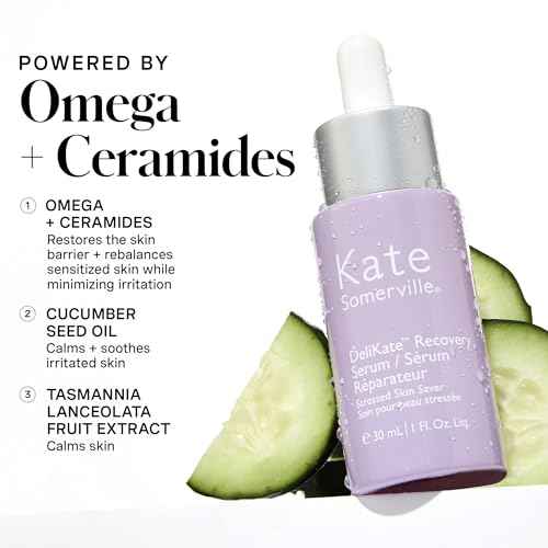 Kate Somerville DeliKate Recovery Serum ? Clinically Formulated Hydrating Treatment, Irritation and Redness Relief for Stressed or Sensitive Skin, 1 Fl Oz