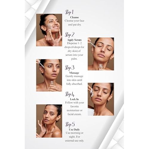 Organic Oil-Based Bakuchiol Serum For Face | 1oz Natural Retinol Alternative for Glowing Skin | Brightening Serum For Face | 99% Pure Bakuchiol Oil with Jojoba & Sea Buckthorn | Made In USA