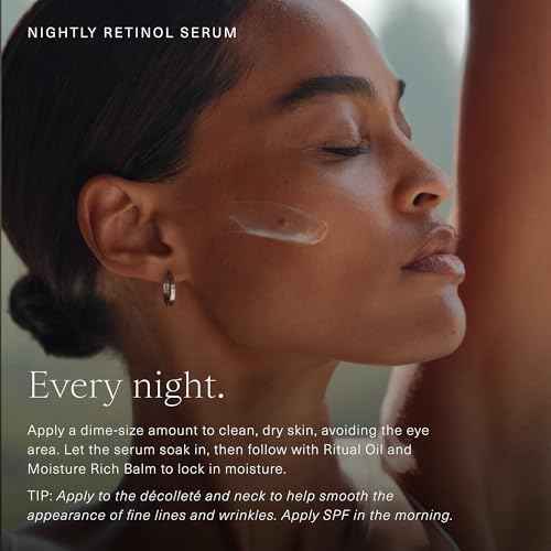 Oak Essentials Nightly Retinol Serum | Anti-Aging Face Serum with Gentle Retinol, Squalane & Avocado Extract, 1 Oz
