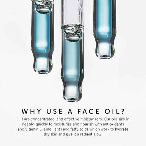 HERBIVORE Lapis Facial Oil | Balances Oil & Soothes Redness with Blue Tansy & Squalane | Safe for Oily & Acne Prone Skin, Non-Comedogenic, Vegan