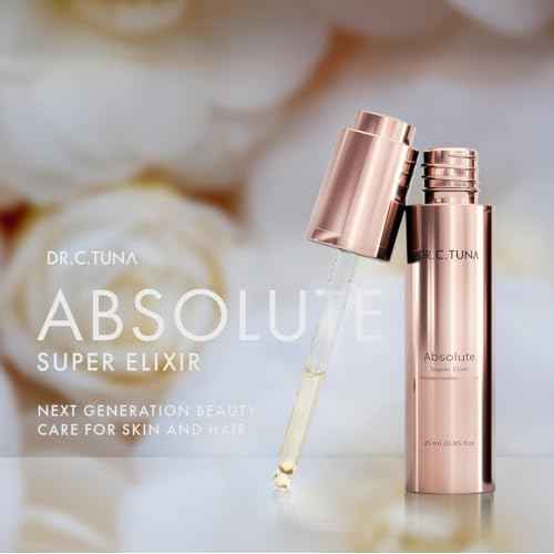 FARMASi Dr. C. Tuna Absolute Super Elixir, Next Generation Beauty Care For Skin and Hair, 0.85 fl. oz / 25 ml