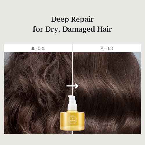 Annatto Hair Oil 4.73 fl. oz ? Frizz-Free Shine, Deep Hydration, Natural Vegan Formula, UV Protection, Salon-Quality for All Hair Types