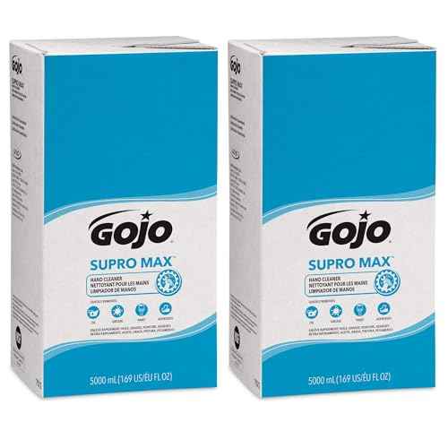 GOJO PRO TDX SUPRO MAX Hand Cleaner 5000 mL Heavy-Duty Hand Cleaner Refill PRO TDX Dispenser (Pack of 2) - 7572-02
