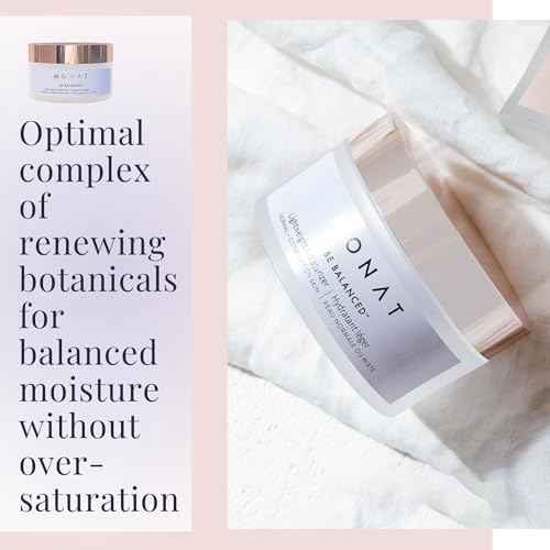 MONAT Be Balanced Lightweight Moisturizer - Restoring & Smoothing Hydrating Face Moisturizer with Hyaluronic Acid. Light Moisturizer Face Cream for Daily Skincare Routine - Net Wt. 45 ml / 1.52 fl oz