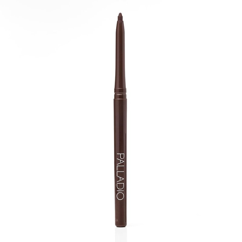 Palladio Retractable Waterproof Eyeliner - Richly Pigmented, Smudge-Proof, Long-Lasting | Black Brown