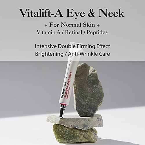 Dr.Different VITALIFT-A Eye&Neck Retinal 0.025%, Anti-aging and Anti-wrinkle Eye Cream for delicate care with Vita A, K-Skincare made by Korean Dermatologist, 0.7oz