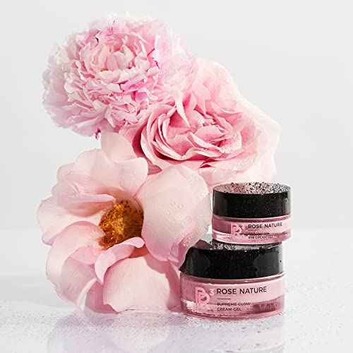 ANNEMARIE B?RLIND ROSE NATURE Cooling Spa Eye Cream-Gel (0.50 Fl Oz) - Plumps up wrinkles caused by tiredness, PR3 rose complex reduces the effects of blue light, vegan