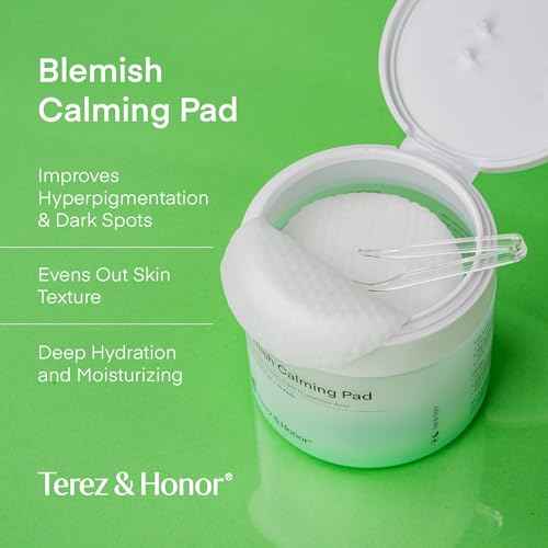 Niacinamide, Centella & Hyaluronic Acid Serum Pad - Korean Brighten, Soothe & Deep Moisturize Skincare, Pre-Soaked Toner Pads for Face - Dermatologist Tested Daily for Blemish-Prone or Sensitive Skin