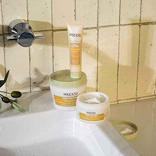 Mizani True Textures Coil Stretch Cream - Soft Hold Curl Shamping Cream, Non-Drying For Curly & Coily Hair