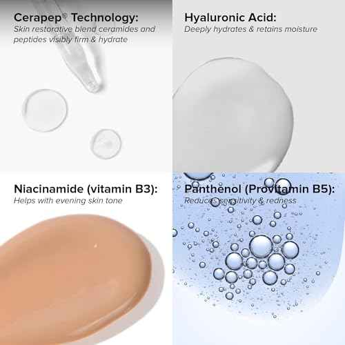 DRMTLGY Needle-less Serum - Anti-Aging Serum for Fine Lines & Wrinkles - Niacinamide with Potent Blend of Hyaluronic Acid, Peptides & Ceramides, 1 fl oz