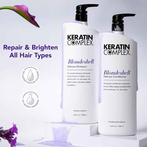 Keratin Complex Blondeshell Debrass Shampoo