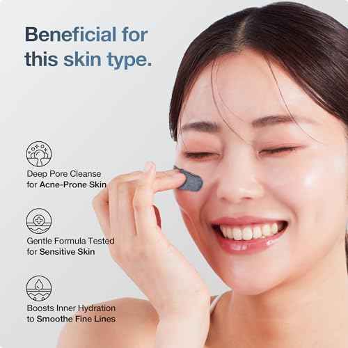Hyaluronic Acid & Ceramide All-In-One Cleanser, Deep Hydrating Face Wash with Charcoal, Coconut, and Turmeric for Radiant, Moisturized, and Balanced Skin