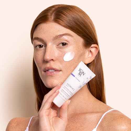 Yonka Daily Reparative Moisturizer, Hydra No. 1 Creme - Rich Anti-Aging Skincare with Hyaluronic Acid, Vitamins A, C & E for Dry Skin, Paraben-Free