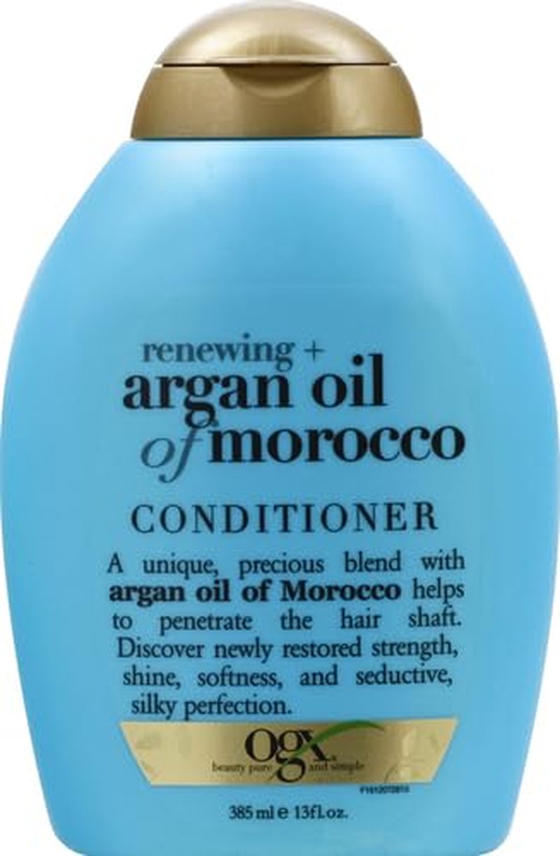 OGX Renewing Argan Oil of Morocco Conditioner - Strengthen & Repair Dry Hair | Paraben-Free, 13 fl. oz (Pack of 2)