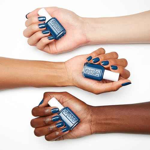 essie Nail Polish, Salon-Quality Blue Nail Polish, Just Chill, Vegan, Put It On Ice, 0.46 fl oz