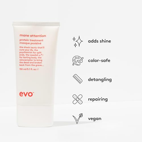 evo Mane Attention Protein Hair Treatment - Moisturize, Repairs & Strengthens Hair