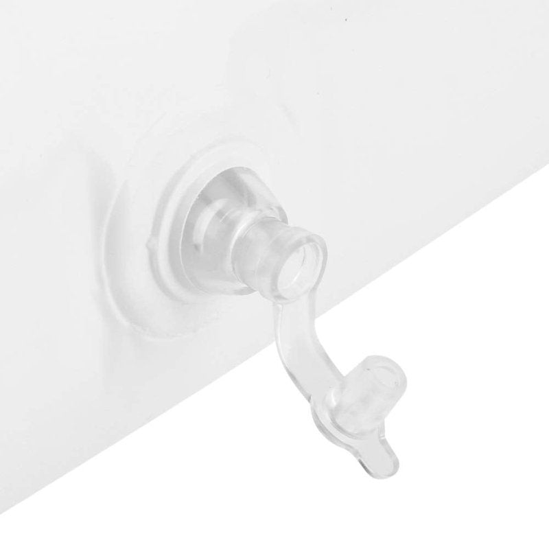 Nikou Bathtub Spa Pillow - Bath Cushion Bath Pillows White - Spa Pillow with Suction Cups,Supports Neck and Shoulders,for Hot Tub Home Spa Jacuzzi Bathtub Head Rest, Comfortable & Soft
