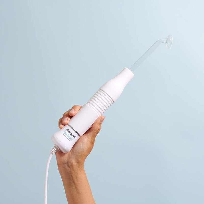High Frequency Facial Wand - Glass Electrodes for Skin Care & Scalp Treatment | StackedSkincare