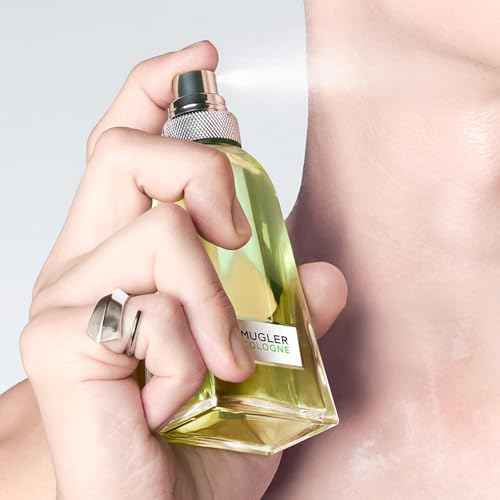 Mugler - Cologne - Unisex Eau de Parfum - Fresh & Floral Fragrance - With Bergamot, White Musk & Green Petitgrain - 3.4 Fl Oz