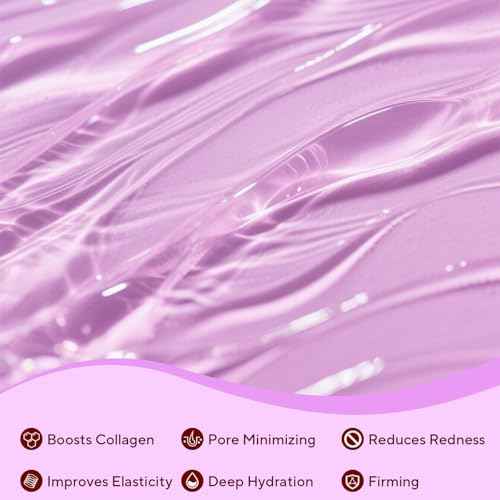 Bio-Collagen Real Deep Mask, 4 Pack Overnight Hydrating Face Mask for All Skin Types,Original Hydrating Collagen Face Mask