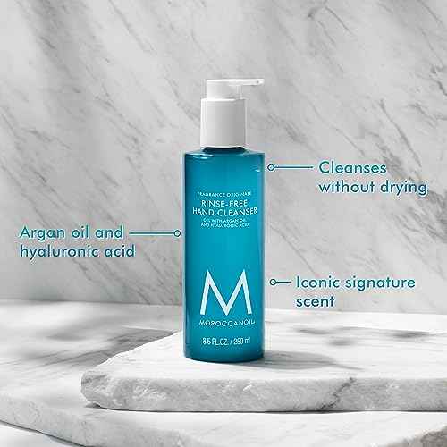 Moroccanoil Rinse-Free Hand Cleanser with Hyaluronic Acid