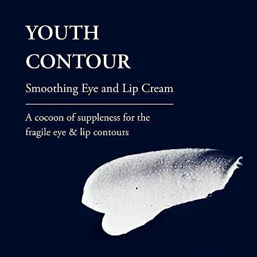 Phytomer Youth Contour Skin Smoothing Eye & Lip Cream | Soothing, Anti-Aging Under Eye Cream for Dark Circles & Puffiness | Reduce Fine Lines & Wrinkles | 15ml