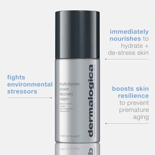 Dermalogica MultiVitamin Power Recovery Face Cream, Hydrating Facial Moisturizer with Antioxidants - Preventing Signs of Skin Aging, 1.7 fl oz