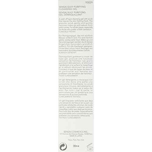 Kanebo Sensai Silky Purifying Cleansing Gel, 4.3 Ounce
