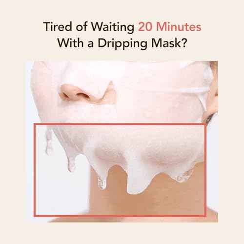 MENOKIN Korean Face Mask 5 sets [30 seconds Quick Bubble Mask] (Collagen, Brightening, Moisturizing, Soothing, Recovery),Hydration Improvement, Moisturizing, Easy-to Use,Glass Skin, 3.21 fl.oz