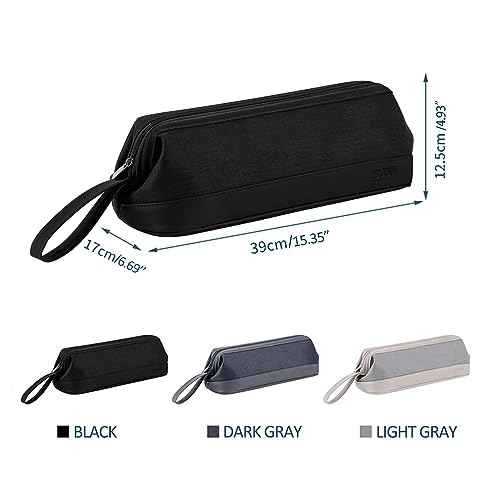 Airwrap Travel Case for Dyson/Shark Flexstyle, Travel Pouch for Complete Styler and Attachments, Travel Bag for Hair Dryer (Black)