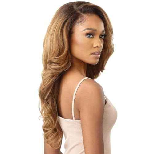 Outre Perfect Hair Line Synthetic 13x6 Faux Scalp Lace Front Wig - JULIANNE 24 (DR4/HNBRN)