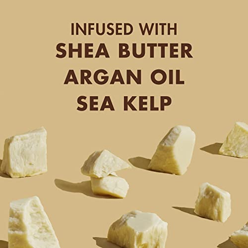 SheaMoisture Deep Moisturizing Hair Care 3 Count Raw Shea Butter For Curly, Dry and Damaged Hair Sulfate Free Shampoo and Conditioner, Hair Detangler with Sea Kelp and Argan Oil