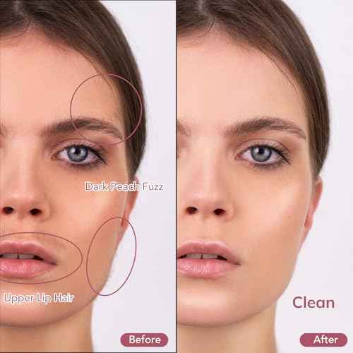 PELCAS Electric Dermaplaning Tool Kit for Women Face with LED Light, Facial Mini Dermaplaning Razor with 6 Blades, 3 Speeds 2 in 1 Facial Peach Fuzz Hair & Exfoliation Removal System at Home BV18-712