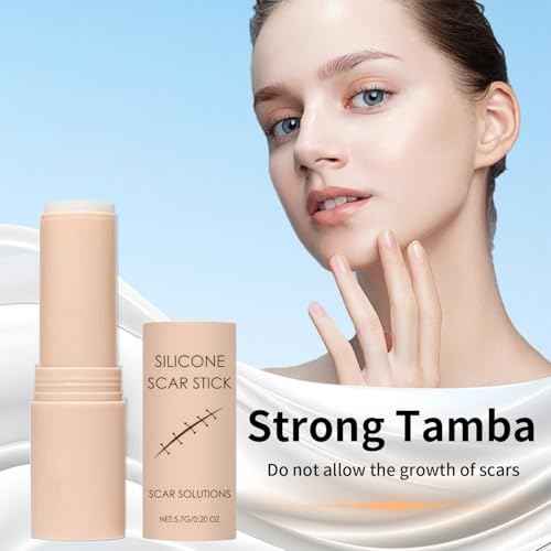 Scar Solutions Silicone Scar Stick ? Lightweight Care Easy-to-Apply Silicone for Face and Body ? Gentle on All Skin Types & Sensitive Skin (0.2 OZ)