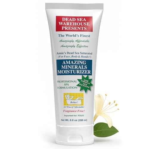 Dead Sea Warehouse - Amazing Minerals Moisturizer - Body Lotion for extremely dry skin - Great for Face, Body & Hands - For Women, Men, & Children- Fragrance Free