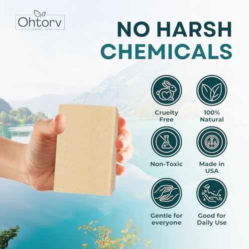 Eczema Soap Bar for Face and Body ? All Natural Dermatitis, Psoriasis Treatment for Dry Itchy Sensitive Skin Relief ? Gentle Detoxifying, Healing, Anti-Itch, Oatmeal Goat Milk Wash for Kids, & Adults