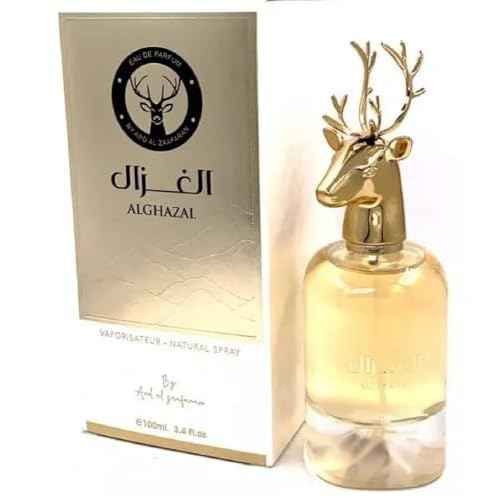 Ard-Al Zaafaran Al Ghazal Eau de Parfum Spray for Men, 3.4 Ounce