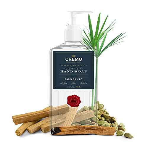 Cremo Moisturizing Hand Soap,Thoroughly Cleanse Dirt & Oil, 13.5 Fl Oz (Palo Santo, 1-Pack
