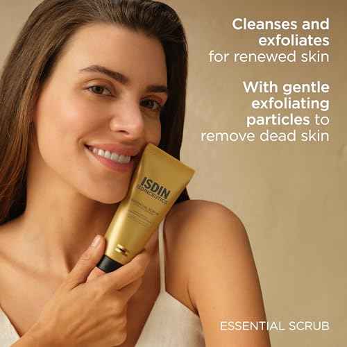 Essential Scrub, Daily Cleansing Gel with Gentle Exfoliating Particles, 100g