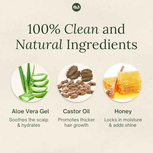 Organic Jaguar, All Natural Honeysuckle Conditioner, Sulfate Free Conditioner with Vitamin E, Castor, Argan and Almond, Honey, For Hydrating All Hair, 13.5 fl oz