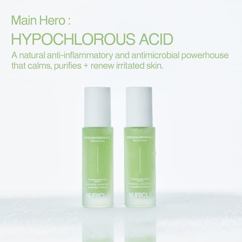 BETELCHLOROUS S.O.S Rescue Dose 30ml(1.014 fl.oz) ? Hypochlorous Acid Face Serum for Acne, Redness & Sensitive Skin ? Korean Skin care Calming Serum