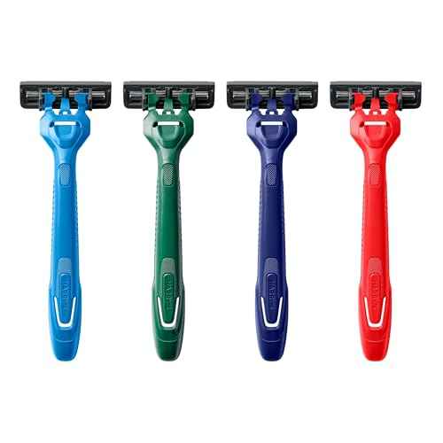 Harry's Disposable Razors for Men - 12 Count - 3-Blade Men's Razors for Travel and On-the-Go Convenience