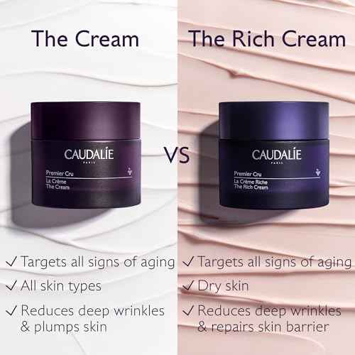 Caudalie Premier Cru Anti-Aging Cream Moisturizer, Refillable - 50 mL
