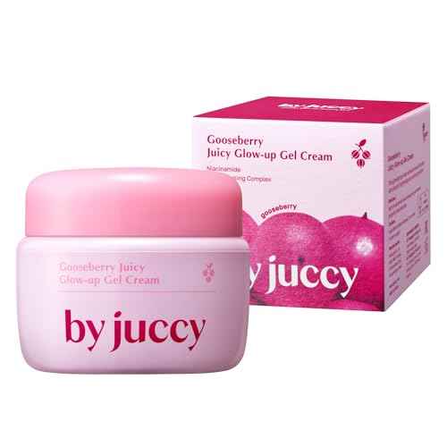 Gooseberry Juicy Glow-up Gel Cream¤ÓDaily Hydration, Even Skin Tone¤ÓGooseberry, Alpha-Arbutin, Niacinamide, Centella Asiatica¤ÓKorean Skin Care, Korean Moisturizer | By Juicy | 1.85 Fl.oz