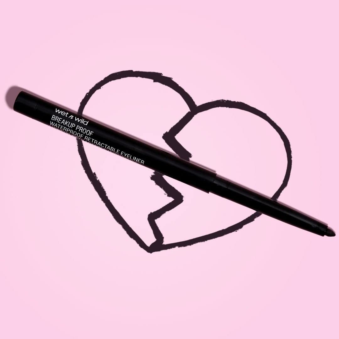 Wet n Wild Mega Last Gel Eyeliner - Waterproof, Ultra Pigmented, 16-Hour Wear - Dark Brown (Pack of 2)