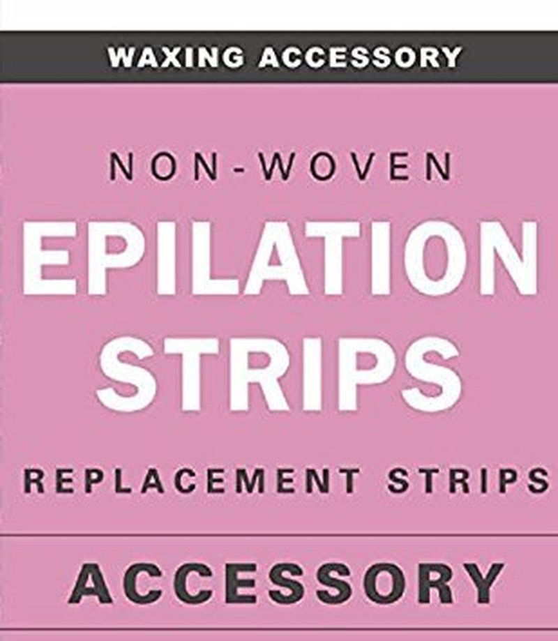 Parissa Epilation Strips - Non-Woven Waxing Strips for All-Over Hair Removal | 100% Biodegradable & Reusable | 100 Count
