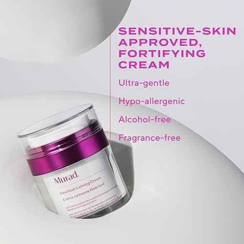 Murad Heartleaf Calming Cream ? Gentle Moisturizer with Heartleaf for Irritated, Sensitive or Eczema-Prone Skin to Stabilize, Soothe, and Soften All Day ? 1.7 Fl Oz