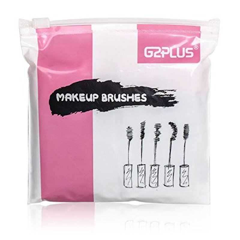 G2PLUS Disposable Eyelash Brushes - 100PCS Adjustable Mascara Wands for Extensions & Brows | Black