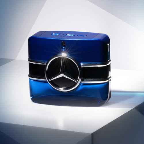 Mercedes Benz Sign Giftset - Mens Cologne Set - Deodorant and Perfume for Men - Cologne for Men - Mens Deodorant - Violet, Patchouli Fragrances - 2 Pc
