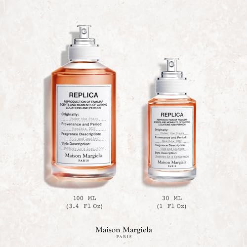 Maison Margiela - Replica - Under the Stars Eau de Toilette - Warm & Spicy Fragrance - With Black Pepper, Cedarwood & Leather Accord